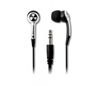 iFrogz EPD33 EarPollution Plugz Earbuds with Mic - White
