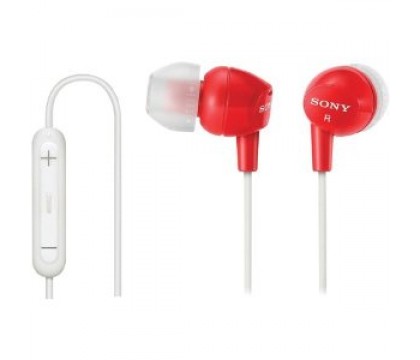 SONY DREX RED HEADPHONE