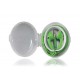 AUVIO® w/ Carrying Case Green Earbuds