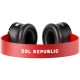 SOL REPUBLIC Mic On-Ear RED Headphones