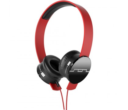 SOL REPUBLIC Mic On-Ear RED Headphones