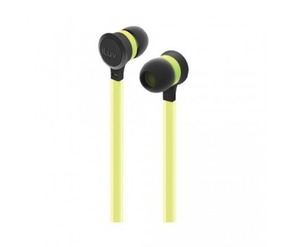 iLuv NEONGLOWGN Neon Glow Earphones - Green