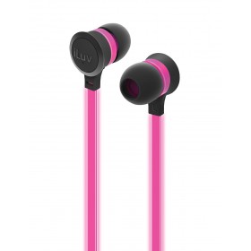 iLuv NEONGLOWPN Neon Glow Earphones - Pink