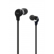 iLuv IEP314BLK Ergonomic and Comfort Flat-wire Earphones - Black