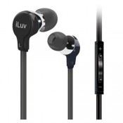 iLuv iEP317BLK Cortland Earphone with Apple RC, MIC - Black