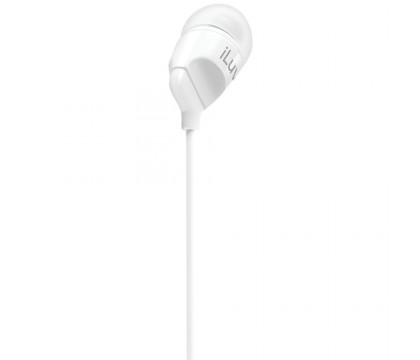 iLuv IEP318WHT Jam On High Performance Stereo Earphones - White