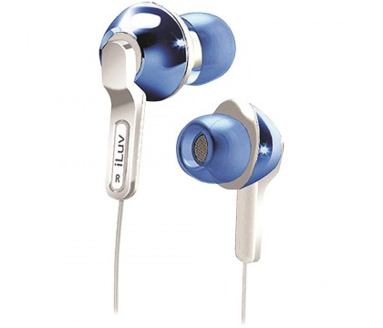 iLuv iEP322BLU In-Ear Blue Earphones
