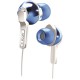 iLuv iEP322BLU In-Ear Blue Earphones