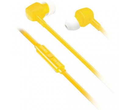 iLuv IEP324YEL Jet Turbo Pro High-Performance Earphone - Yellow