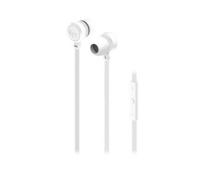 iLuv IEP336WHT Neon Sound High-Performance Earphone with SpeakEZ Remote for Kindle, Tablets and Smartphones, White