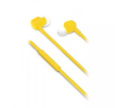 Iluve remote iPad/iPho YEL Earphones