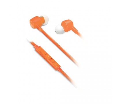 Iluve remote Smartphones Orange Earphones