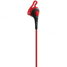 iLuv IEP415RED Fit Active High Fidelity Sports Earphones with Speak EZ Remote for iPod/iPhone/iPad - Red