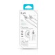 iLuv IEP415WHT Fit Active High Fidelity Sports Earphones with Speak EZ Remote for iPod/iPhone/iPad - White