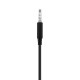 iLuv IEP416BLK Earbuds Fit Active with Remote Smartphone Blk