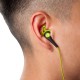 iLuv Earbuds Fit Active with Remote Smartphone Grn