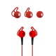 iLuv Earbuds Fit Active with Remote Smartphone Red