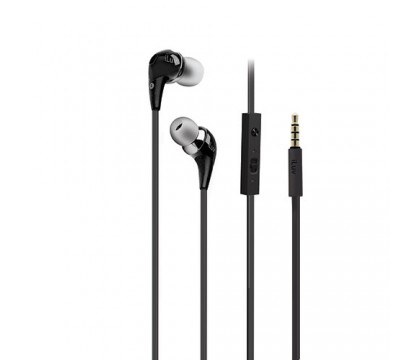 iLuv Earbuds Stentor with Remote,Smartphone, Black