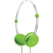 iLuv Headphone Sweet Coton with Remote,Apple Green