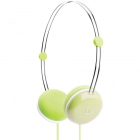 iLuv IHP613GRP iPad Remote Green Headphones