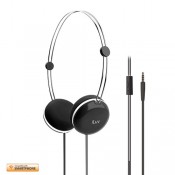 iLuv Headphone Sweet Coton Remote,Smartphone Black