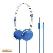iLuv Headphone Sweet Coton Remote,Smartphone Blue