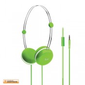 iLuv Headphone Sweet Coton Remote,Smartphone Green