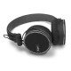 iLuv IHP635BLK ReF High-Fidelity Stereo Headphones, Black