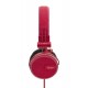 iLuv IHP635RED ReF High-Fidelity Stereo Headphones, Red