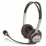GENIUS HEADSET-04B 31710055100 Stereo Headset with Noise-Canceling Microphone