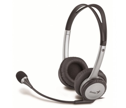 GENIUS HEADSET-04B 31710055100 Stereo Headset with Noise-Canceling Microphone