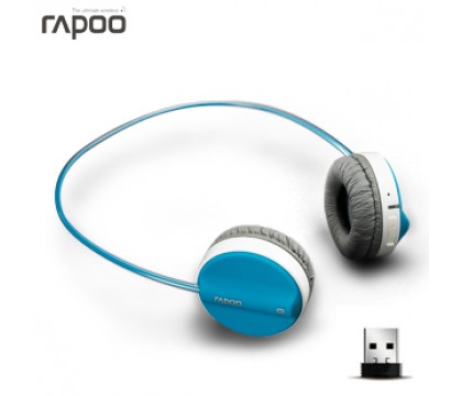 Rapoo H1050 Wireless USB Mic Blue Headset