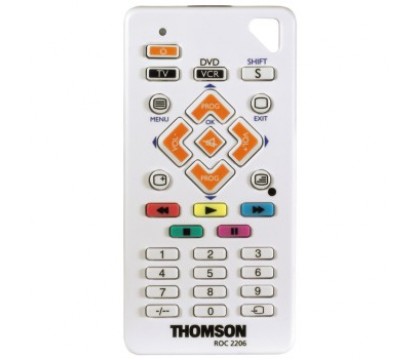Thomson 00131419 / ROC2206 2in1 Universal Remote Control, magnetic