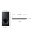 Samsung HW-F355 Wired Subwoofer 2.1 Channel Sound Bar System