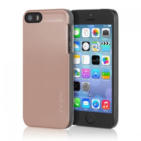Incipio IPH-916 feather® SHINE Ultra Thin Snap-On Case for iPhone 5/5s Rose Gold