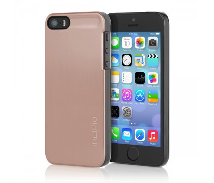 Incipio IPH-916 feather® SHINE Ultra Thin Snap-On Case for iPhone 5/5s Rose Gold
