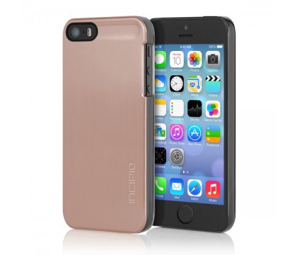 Incipio IPH-916 feather® SHINE Ultra Thin Snap-On Case for iPhone 5/5s Rose Gold