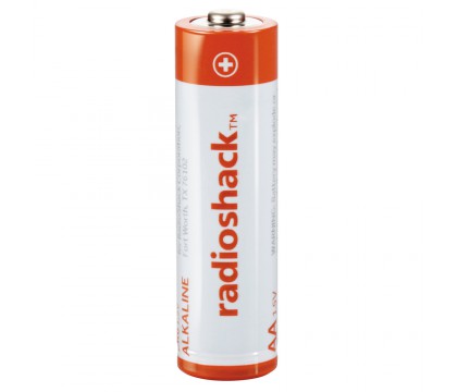 RadioShack AA Alkaline Batteries (4-Pack)