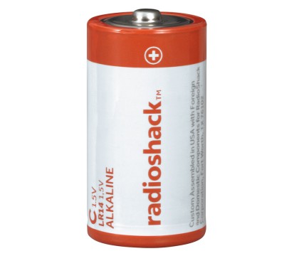 RadioShack C Alkaline Batteries (2-Pack)