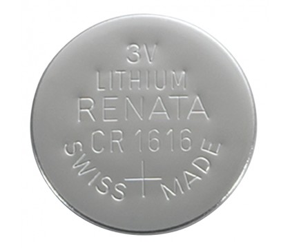 RadioShack CR1616 3V/50mAh Lithium Coin Cell Battery