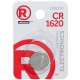 RadioShack CR1620 3V/60mAh Lithium Coin Cell Battery