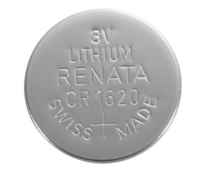 RadioShack CR1620 3V/60mAh Lithium Coin Cell Battery