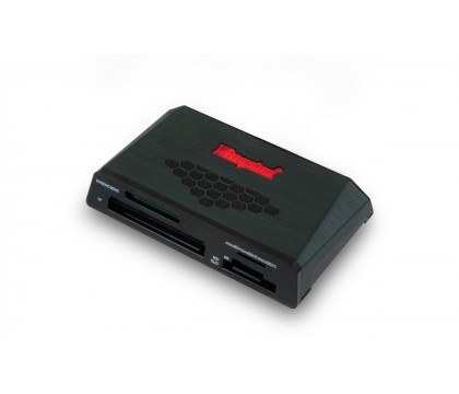 Kingston FCR-HS3 19 in 1 Hi-Speed USB 3.0 Media Reader with five slots for CF/all SD/all M2/Memory Stick