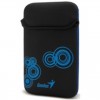 Genius 39700018102 SLEEVE BAG GS-1001 Fits up to 10 inch Tablet PC and iPad Black Blue