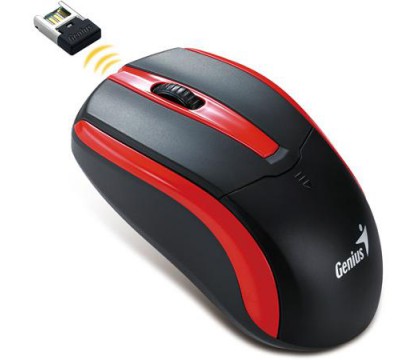 Genius 31030100102 MOUSE NS-6005 USB RED, 2-IN-1 BATTERY 102