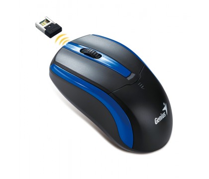 Genius 31030100103 MOUSE NS-6005 USB BLUE, 2-IN-1 BATTERY 103