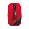 Genius 31030107102 Wireless Energy Mouse Red with Built-In 2700mAh Powerbank for iOS and Android Smartphone Devices