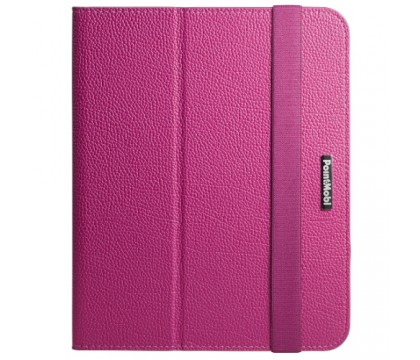 PointMobl 2603746 Folio Case for 7-8 Inch Tablets (Purple/Gray)