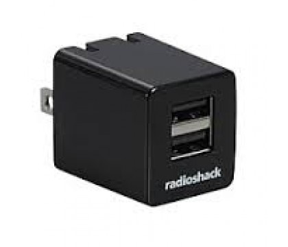 RadioShack 2730894 5V/1A Dual-USB AC Charger