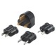 Voltage Valet Non-Grounded Adapter Plugs (4-Pack)